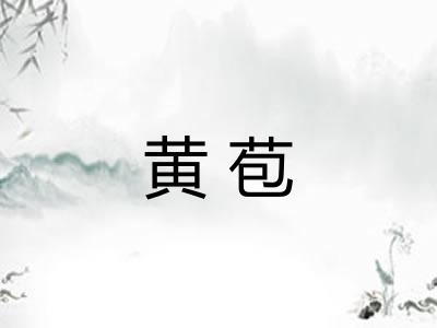 黄苞