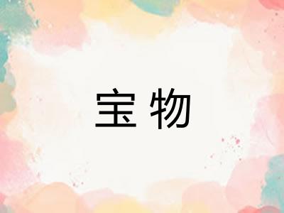 宝物 宝物