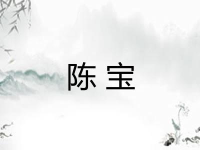 陈宝