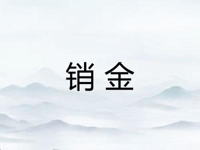 销金