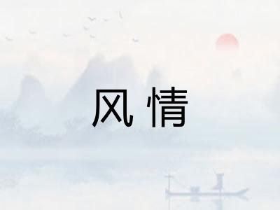 风情