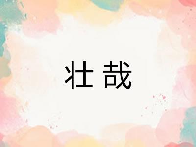 壮哉