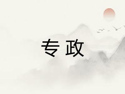 专政