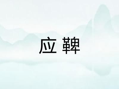 应鞞
