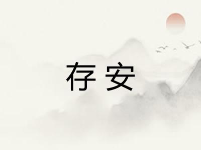存安 存安