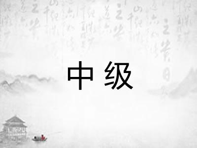 中级