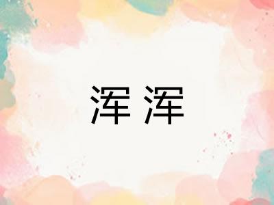 浑浑
