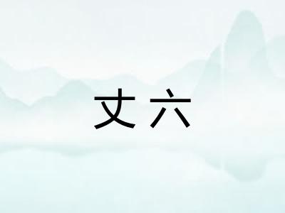 丈六