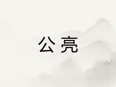 公亮