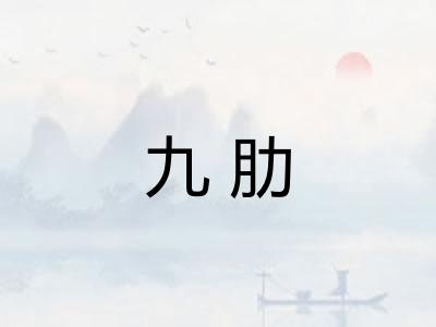 九肋