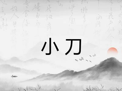 小刀