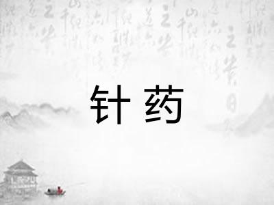 针药