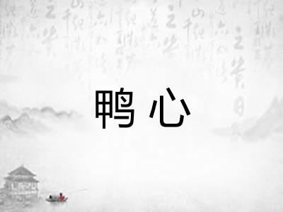 鸭心