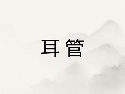 耳管