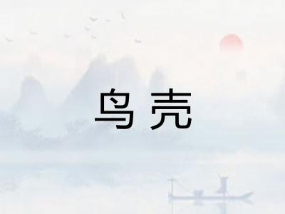 鸟壳