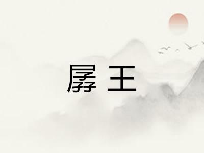 孱王