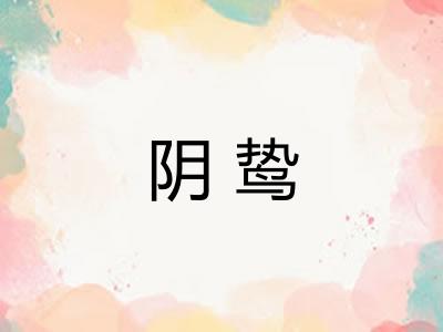 阴鸷