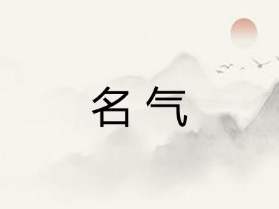 名气