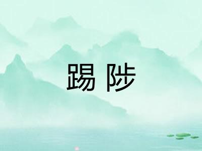踢陟