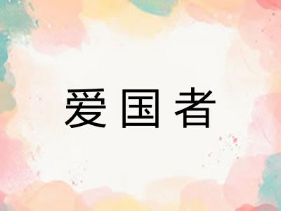 爱国者