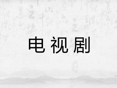 电视剧 电视剧