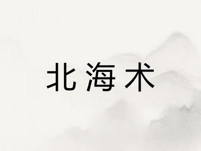 北海术
