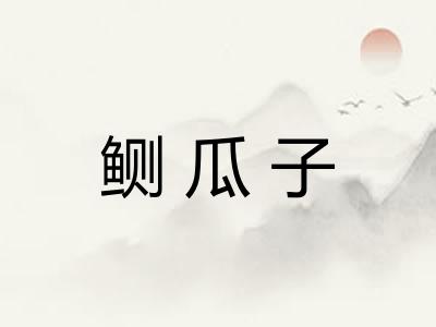 鲗瓜子