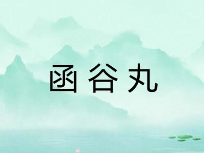函谷丸