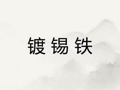 镀锡铁