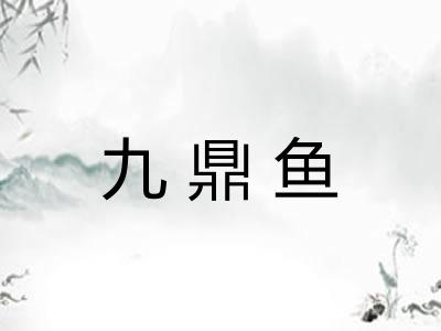 九鼎鱼