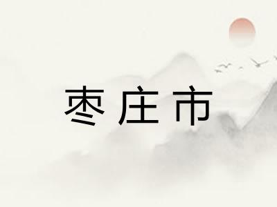 枣庄市