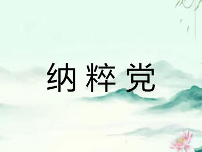 纳粹党