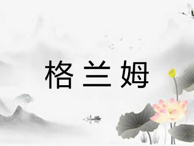 格兰姆