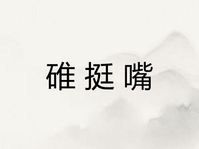 碓挺嘴