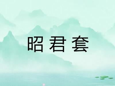昭君套