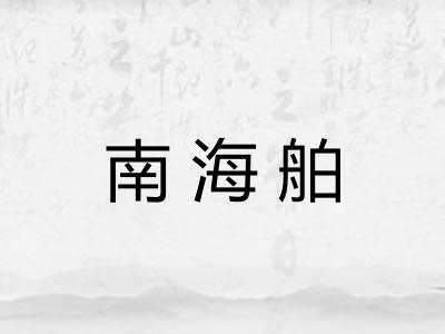 南海舶