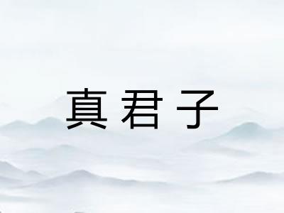 真君子