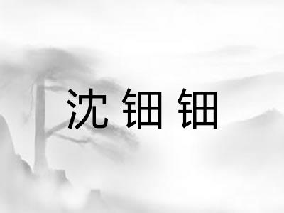 沈钿钿