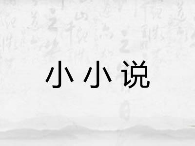 小小说 小小说