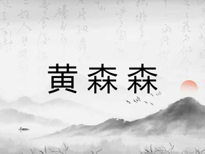 黄森森