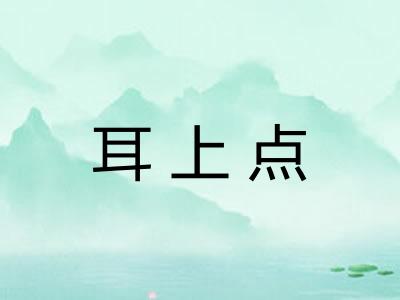 耳上点 耳上点