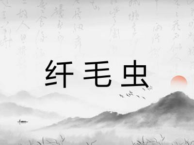 纤毛虫