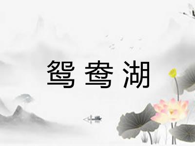 鸳鸯湖