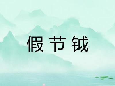 假节钺