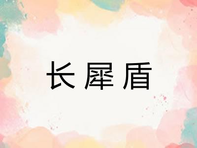 长犀盾