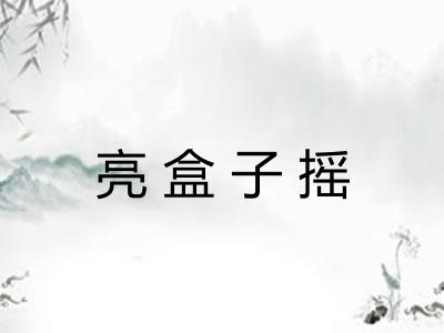 亮盒子摇