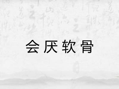 会厌软骨