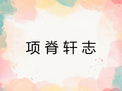 项脊轩志