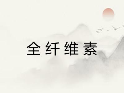 全纤维素