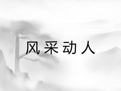 风采动人